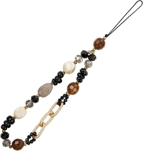 Ornaland Beaded Phone Wrist Strap Phone Charm Cute Beaded Lanyard Wrist for Case Backpack Keychains Wallets in Kuwait