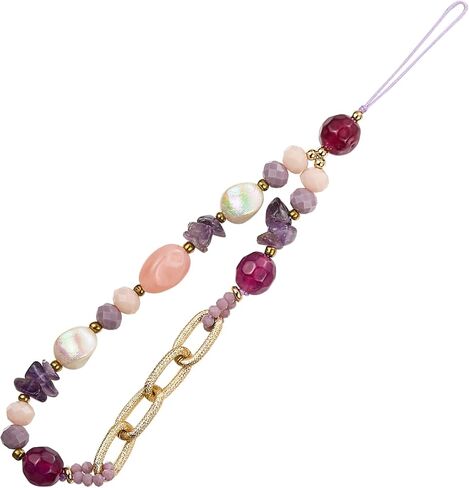 Ornaland Beaded Phone Wrist Strap Phone Charm Cute Beaded Lanyard Wrist for Case Backpack Keychains Wallets in Kuwait