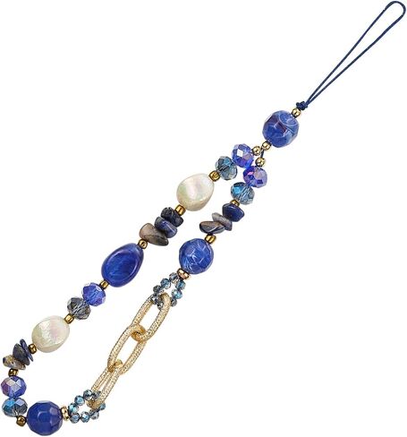 Ornaland Beaded Phone Wrist Strap Phone Charm Cute Beaded Lanyard Wrist for Case Backpack Keychains Wallets in Kuwait
