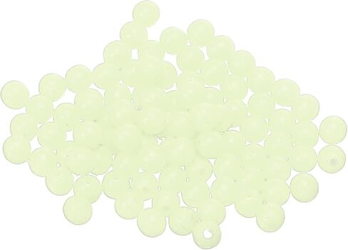 Fishing Beads Glow Soft Plastic Fishing Bait Eggs Lure Rigs Accessories, for Saltwater Freshwater in Saudi Arabia