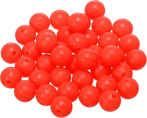 Fishing Beads Glow Soft Plastic Fishing Bait Eggs Lure Rigs Accessories, for Saltwater Freshwater in Saudi Arabia