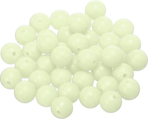 Fishing Beads Glow Soft Plastic Fishing Bait Eggs Lure Rigs Accessories, for Saltwater Freshwater in Saudi Arabia