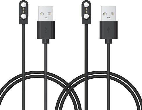 Meliya 2Pack Charger Cable لـ Tozo S7 S5 S5 S4 S3 S2 Smartwatch Charger ، Cable Cable Presection For Tozo Smart Watch Charger in Saudi Arabia