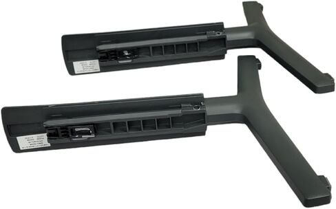 Factory Part - Legs Base Stands - Compatible with Samsung Smart TV Models: QN55Q60AAFXZC, QN55Q60AAFXZA, QN50Q60AAFXZA, and QN50Q60AAFXZC in Saudi Arabia