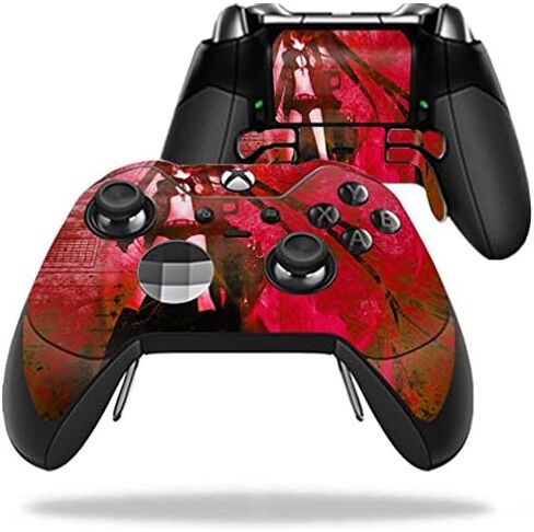 Mayyskins Skin متوافق مع Microsoft Xbox One Elite Controller - Anime | غلاف الالتفاف الواقي ، الدائم ، والفريد من نوعه | من السهل تطبيق الأنماط وإزالتها وتغييرها | صنع في الولايات المتحدة in Saudi Arabia