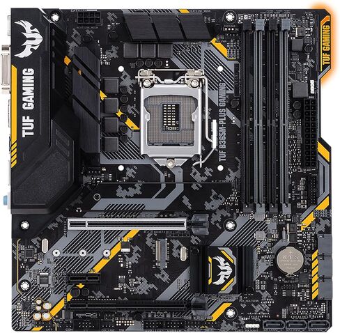Motherboard Fit for ASUS TUF B365M-PLUS Gaming for Intel B365 LGA 1151 with I/O Back Plate Shield - Industrial Packaged，Non-Original Packaging in Saudi Arabia