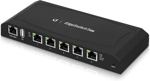 شبكات Ubiquiti Edgeswitch 5xp 5-Port Gigabit Poe Managed Switch (ES-5XP) in Kuwait
