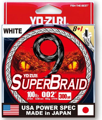 Yo -Zuri Superbraid 9 - خط صيد مضفر عائم in Saudi Arabia