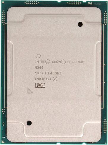 Intel Xeon Platinum 8260 Processor 24 Core 2.40GHz 36MB CACHE TDP 165W (CD8069504201101) (معالج صينية OEM) Cascade Lake in Saudi Arabia