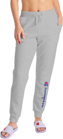 Champion womens Powerblend Joggers Sweatpants, Oxford Gray, X-Small US in Saudi Arabia