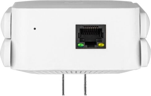 WIFI Extender Signal Booster ، 1200Mbps Dual Band WiFi مكرر 2.4/5 جيجا هرتز يغطي ما يصل إلى 7600 قدم مربع و 40 جهازًا ، موسع إشارة WiFi اللاسلكي مع إشارة إنترنت منفذ Ethernet للمنزل in Kuwait