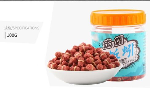 Pack of 1 100g Bait Pellets Hook Up Grass Carp Fishing Trout Cream Smell Soft Hollow Formula Particle Pesca Lure Set in Saudi Arabia