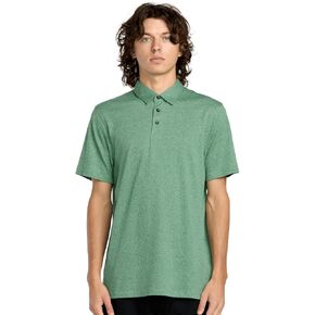قميص بولو قطني Wowzer عصري للرجال من Volcom، Blue Drift، X-Small in Kuwait