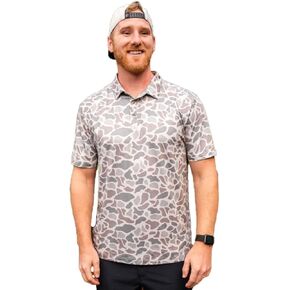 Performance Button Up - Retro Duck Camo in Kuwait