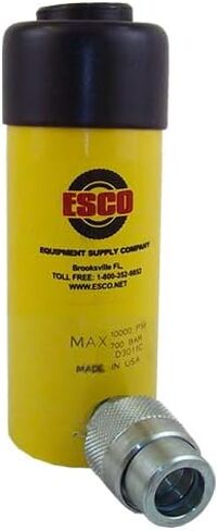 Esco 10303 10 Ton Hydraulic Ram Cylinder, 6 in. Stroke in Kuwait