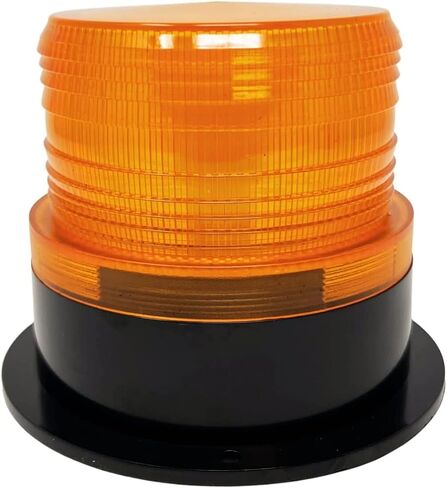 2x 24 LED Amber Forklift Beacon Strobe Light Safety Warning Flashing Lights Magnetic Base Surface Screw Mount 12V-24V Mower ATV Tow Trucks Tractor Golf Carts UTV Cars Bus Construction Emergency Bright in Saudi Arabia