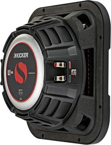 Kicker 46L7T102 10" 1000 Watt L7T Car Subwoofer, Solo-Baric Sub L7T102 DVC 2-Ohm (Renewed) in Saudi Arabia