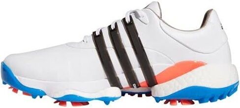 adidas Golf Men's Tour360 22 Golf Shoes Sneaker, FTWR White/Lucid Blue/Silver met, 8 in Saudi Arabia