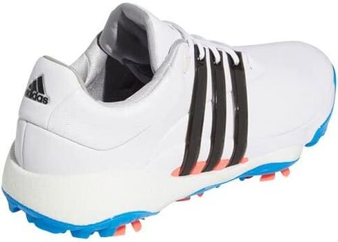 adidas Golf Men's Tour360 22 Golf Shoes Sneaker, FTWR White/Lucid Blue/Silver met, 8 in Saudi Arabia