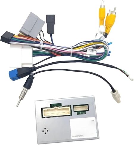 16pin سيارة سلك ستيريو تسخير وحدة فك ترميز محول متوافق مع Dodge Journey متوافق مع Fiat Freemont Leap Power Cable مع Canbus Box in Kuwait