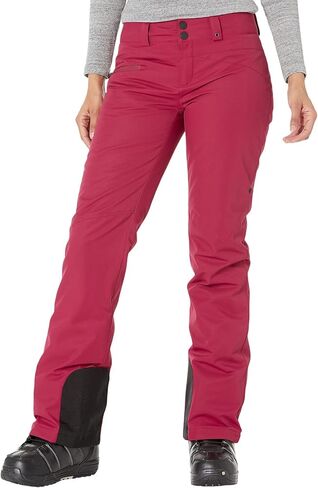 Obermeyer Malta Pants for Women - Adjustable Fleece Lined Waistband and Reinforved Hemline, Fashionable and Casual Pants Black 10 R in Saudi Arabia