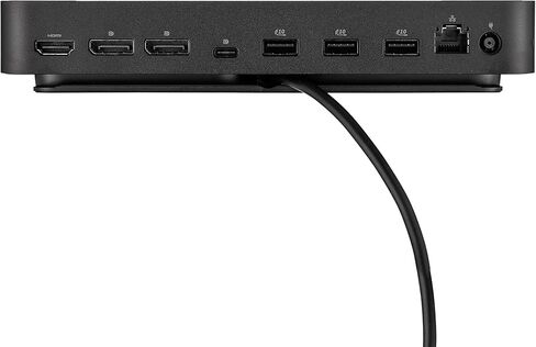 Dell SD25 Pro Smart Dock -usb-C station for 4 support display support ، USB-C ، 130W توصيل الطاقة ، 2.5GBE ، HDMI 2.1 ، حزمة DUT DP ، USB-A&C POTTS in Saudi Arabia