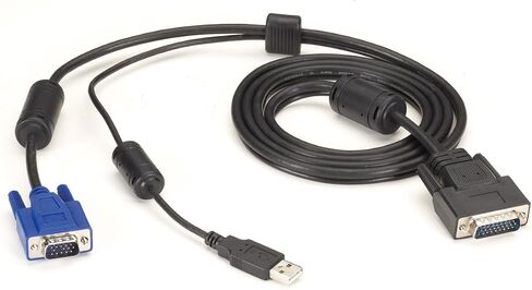Black Box Servswitch Secure KVM Switch Cable و VGA و USB إلى HD26 in Kuwait