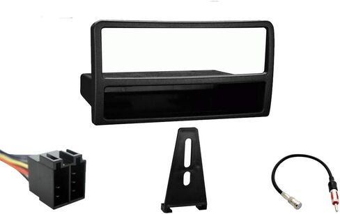 Ammonony Audio Metra متوافق مع 2003-04 Ford Focus 99-5200 Single Din Stereo Harness Radio Package Dash Kit Package in Saudi Arabia