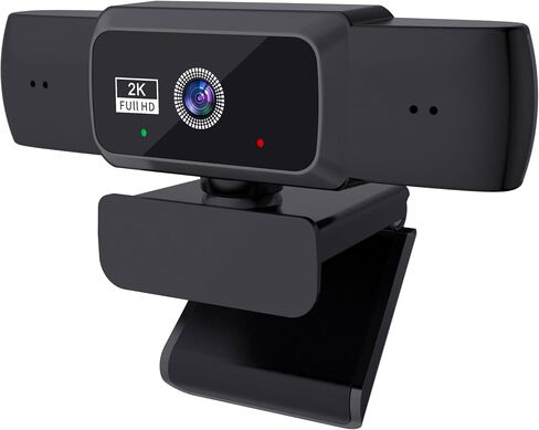 كاميرا الويب HPROSPER 1080P مع MAC للكمبيوتر المحمول للكمبيوتر ، وكاميرا الكمبيوتر مع تصحيح الضوء المنخفض ، وميكروفون منظمة العفو الدولية للضوضاء ، ومجال عرض قابل للتعديل ، مصراع خصوصية مدمج ، مثالي للاجتماعات in Saudi Arabia
