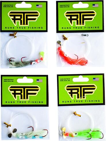 RTF - Propeller - 2 "Glow Hoochie (4pk - Trout/Koke) in Saudi Arabia