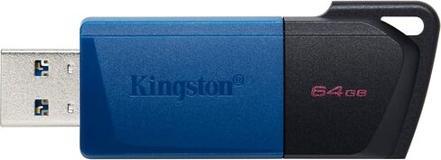 Kingston DataTraveler Exodia M 64GB USB 3.2 Flash Drive (10-Pack) Bundle with USB 3.0 to USB-C Adapter (11 Items) in Saudi Arabia