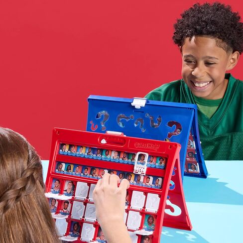 Guess Who? NFL Edition Board Game | Officially Licensed NFL Game for Kids and Families | Ages 6+ | 2 Players | 15 Mins. | Football Games in Saudi Arabia