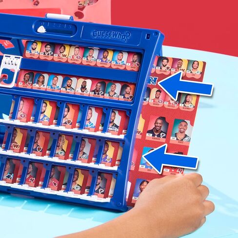 Guess Who? NFL Edition Board Game | Officially Licensed NFL Game for Kids and Families | Ages 6+ | 2 Players | 15 Mins. | Football Games in Saudi Arabia