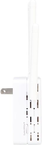 WIFI Extender Signal Booster ، 2.4G/5.8G Dual Band WiFi Crepeater يغطي ما يصل إلى 10 كيلو متر مربع و 50 جهازًا ، موسع نطاق WiFi اللاسلكي مع إشارة إنترنت منفذ Ethernet للمنزل (WD-R1206U) in Kuwait