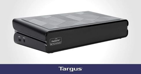 Targus Universal USB 3.0 Dual Video DV4K Laptop Docking Station with Charging Power & 5 USB 3.0 Ports, for PC, Mac, & Android (DOCK177USZ) (Renewed) in Saudi Arabia