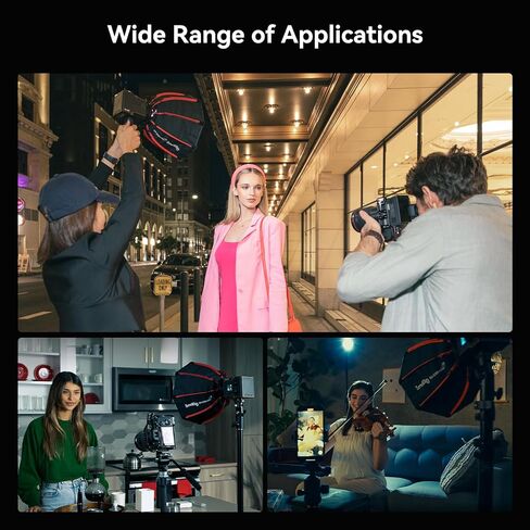 حزمة: SmallRig mini parabolic softbox لـ RC 60B مع مصباح التصوير الفوتوغرافي يقف 110 "/9.2 قدم/280 سم in Saudi Arabia