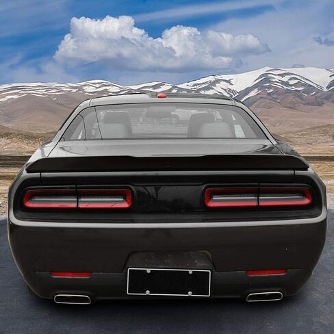 CheroCar Radio Antenna Base Cover Trim for Dodge RAM 1500 Pickup Trunks 2010-2015, for Dodge Charger 2010-2025, for Dodge Challenger 2009-2025, Exterior Decoration Accessories, Red in Saudi Arabia