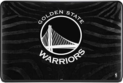 Skinit Skinit Laptop Skin متوافق مع Google Pixelbook Go - NBA Golden State Warriors تصميم طباعة الحيوانات الأسود in Saudi Arabia