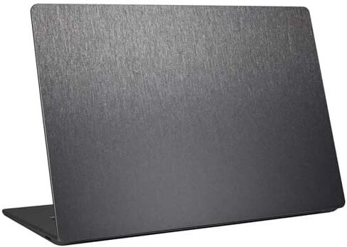 Skinit Laptop Music Skin متوافق مع كمبيوتر محمول عالمي 18in (14.6 × 10.6in) مصمم في الأصل تصميم نسيج الفولاذ المصمم بالفرشاة in Saudi Arabia