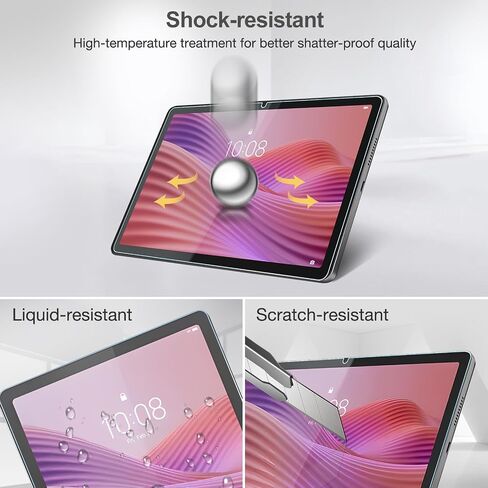 Procase 2 Pack Screen Protector لـ Lenovo Tab 10.1 inch 2025 TB311FU/TB311XU ، حارس فيلم زجاجي مقسى لـ Lenovo Tab 10.1 "2025 الإصدار in Saudi Arabia