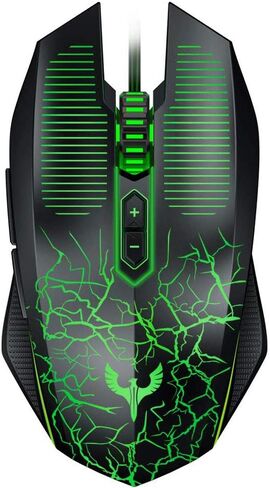 Blade Hawks Gaming Mouse Wired, [Chroma RGB Backlit] [7 Programmable Buttons] [6 DPI Adjustable], Ergonomic Optical Gaming Mice for PC, Computer, Laptop, Desktop, Windows- GM-X6 in Saudi Arabia