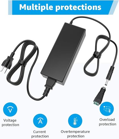 5V 6A Power Supply Adapter AC100-240V to DC5V6A Max30W Suit 5A 4A 3A 2A 1A Device Transformer Adapter with 5.5x2.5mm Plug for WS2812B WS2811 WS2813 SK6812 etc LED Strip String Light in Kuwait