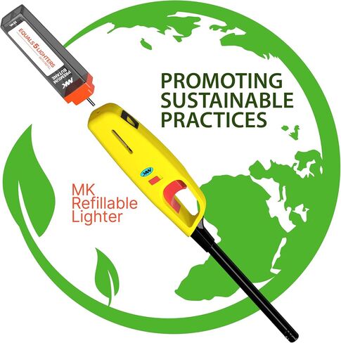 MK Multi-Purpose Classic Candle Lighters - 4 PC Family Pack, Ideal for Candles, Camping & Outdoor Use in Saudi Arabia