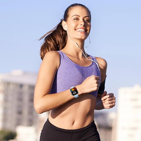 Sport Band Compatible with Apple Watch Bands 40mm 38mm 41mm 42mm 44mm 45mm 49mm Women Men,Soft Silicone Waterproof Replacement Strap for iWatch Bands Series 10 9 8 7 6 5 4 3 2 1 SE Ultra in Kuwait