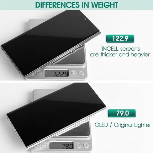 TFT for Samsung Galaxy S22 Ultra 5G LCD Screen Replacement for Samsung S22 Ultra 5G LCD Display for SM-S908 Touch Screen Assembly Repair Kits with Frame (Smaller Size) in Saudi Arabia