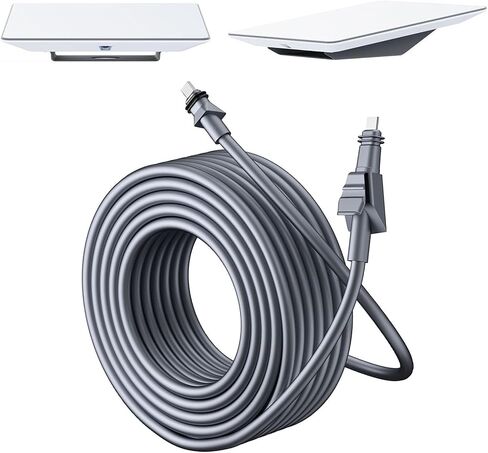كابل Yunir 150 قدم/46 مترًا للأقمار الصناعية المستطيلة ، كابل بديل ، كابل Ethernet لمنتجات شبكات جهاز التوجيه العالي الأداء المسطح in Saudi Arabia