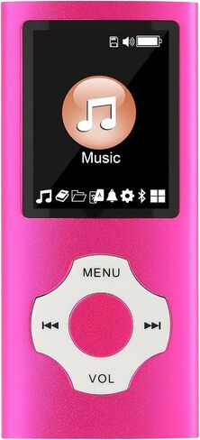 MP3 Player is a Portable Music Player with a 32GB Micro sd Card,1.8-inch Screen,with FM Radio,Record,E-Book,Picture,Video,Suitable for Work and Sports,Suitable for Kids. in Saudi Arabia