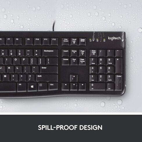 Logitech MK120 Wired USB Keyboard Mouse Desktop Combo in Saudi Arabia