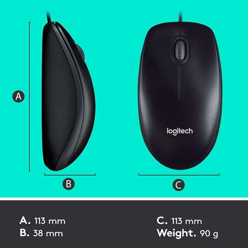Logitech MK120 Wired USB Keyboard Mouse Desktop Combo in Saudi Arabia