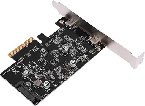 Yunseity PCIe USB 3.2 Gen 2 Card ، PCB Metal PCIe to USB 3. in Kuwait